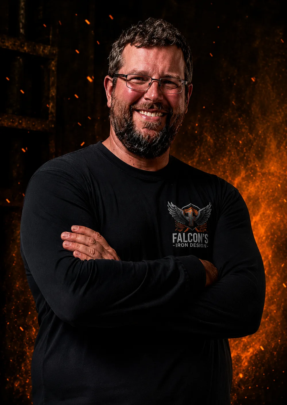 Filipe Oliveira, founder of Falcons Iron Design